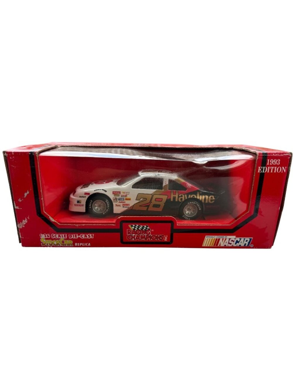 1993 Edition 1:24 Scale Die-cast Replica #28 Havoline Texaco Ford Thunderbird